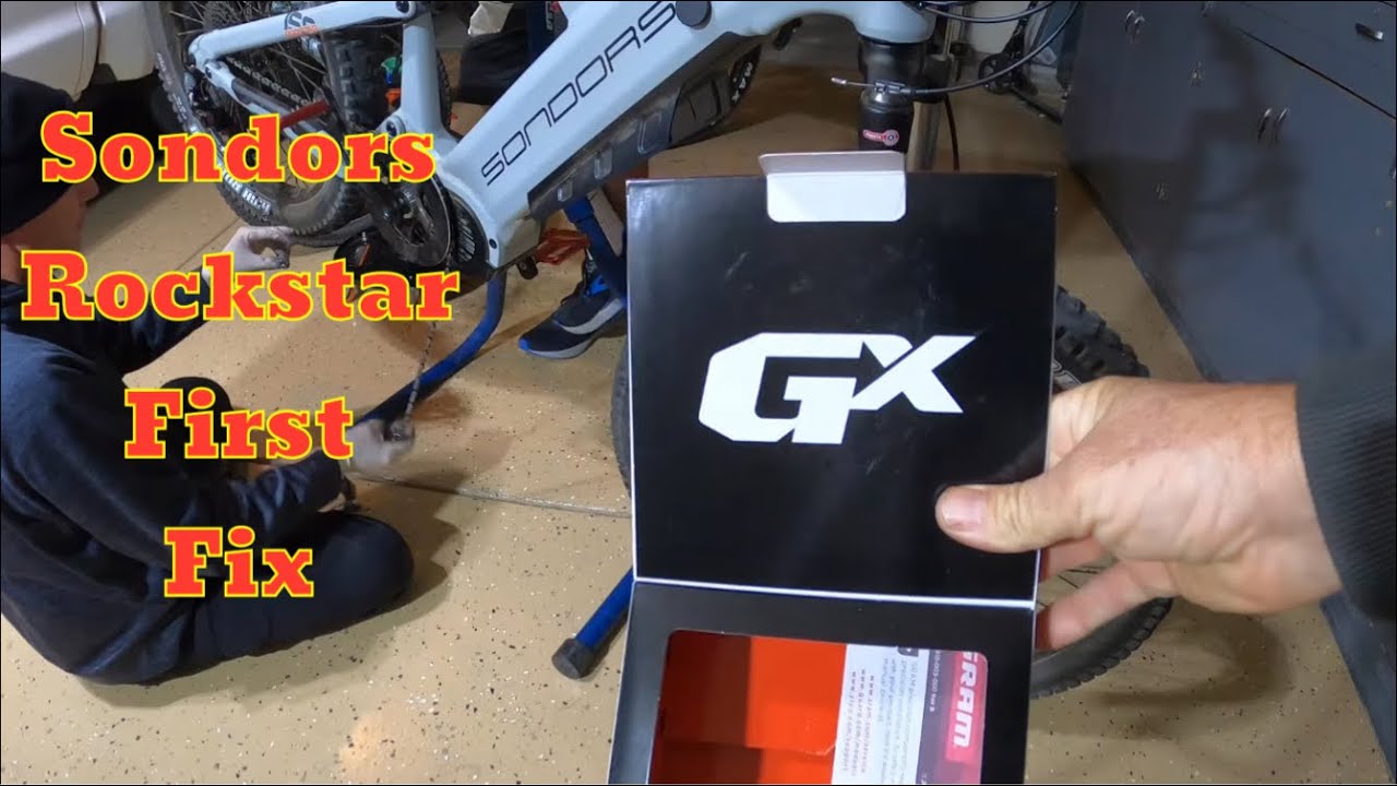 Sondors Rockstar Ebike First Upgrades