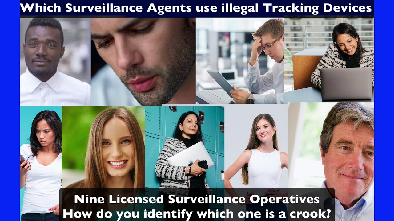 Identifying Surveillance Operatives who use illegal Tracking Devices