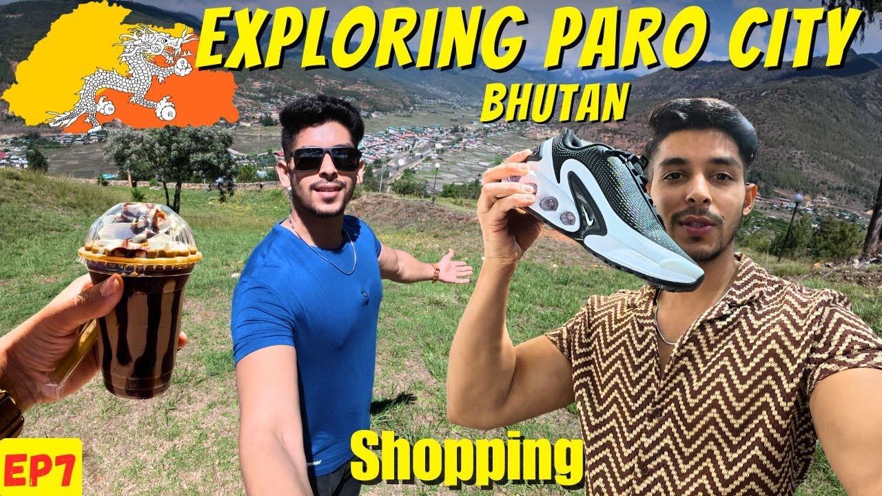Paro Market Bhutan 🇧🇹 | Local Shopping, Food & Crazy Facts You Didn’t Know!