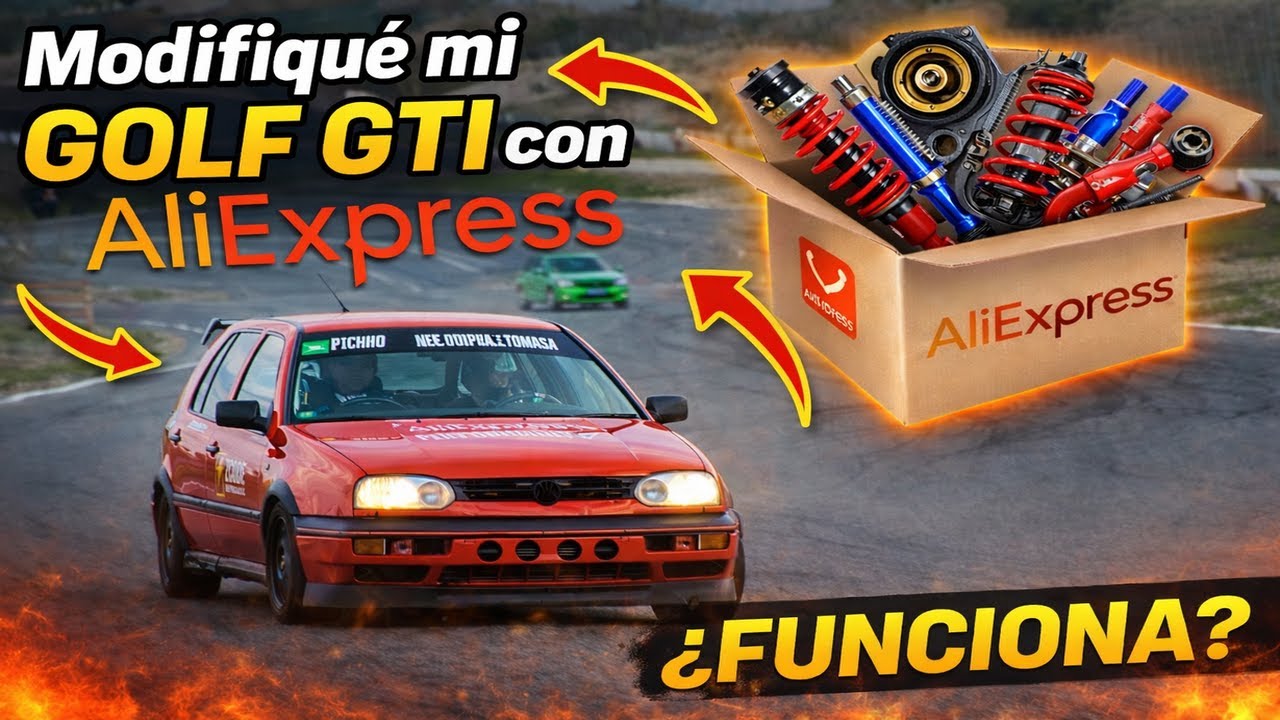 Casi ARRUINO mi GOLF GTI por USAR PIEZAS de AliExpress