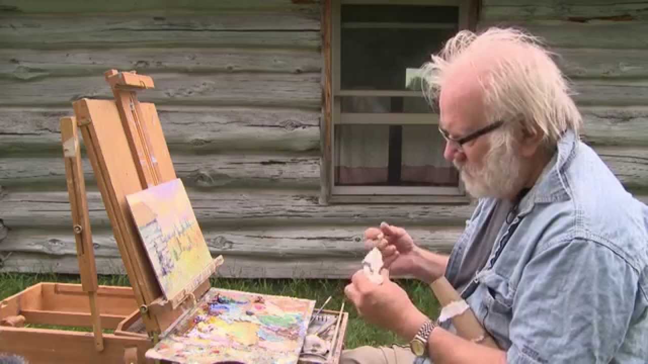 Common Ground 602: Feather Headwear & Jaques Art Center Plein Air Quick Paint