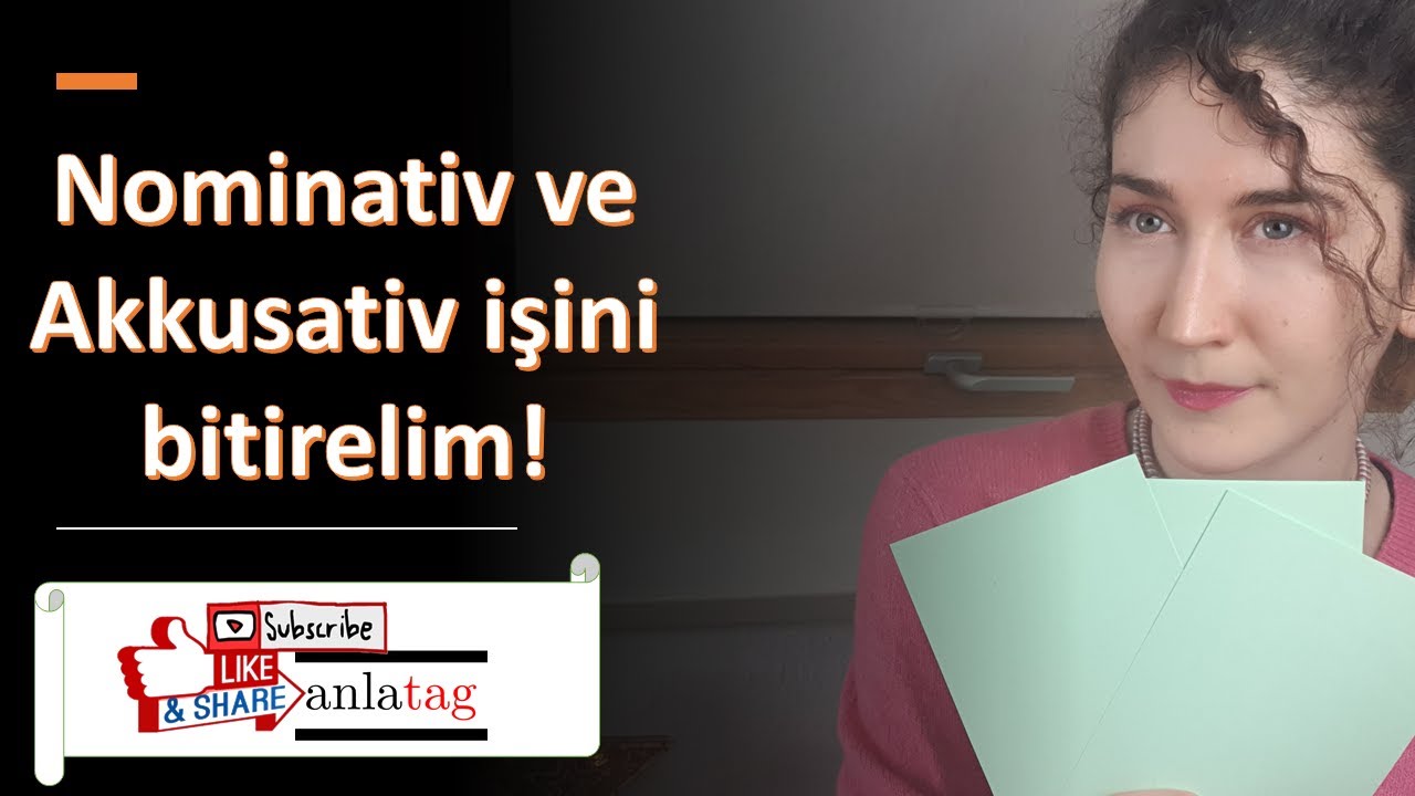 AKKUSATIV ve NOMINATIV tek videoda! ein, eine, einen, kein, keine, keinen hepsi burada!