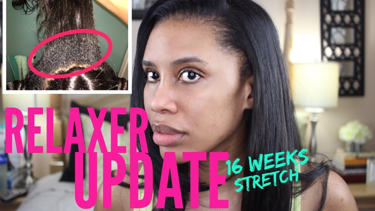 Relaxer Touchup + Hair Growth Tea #Update