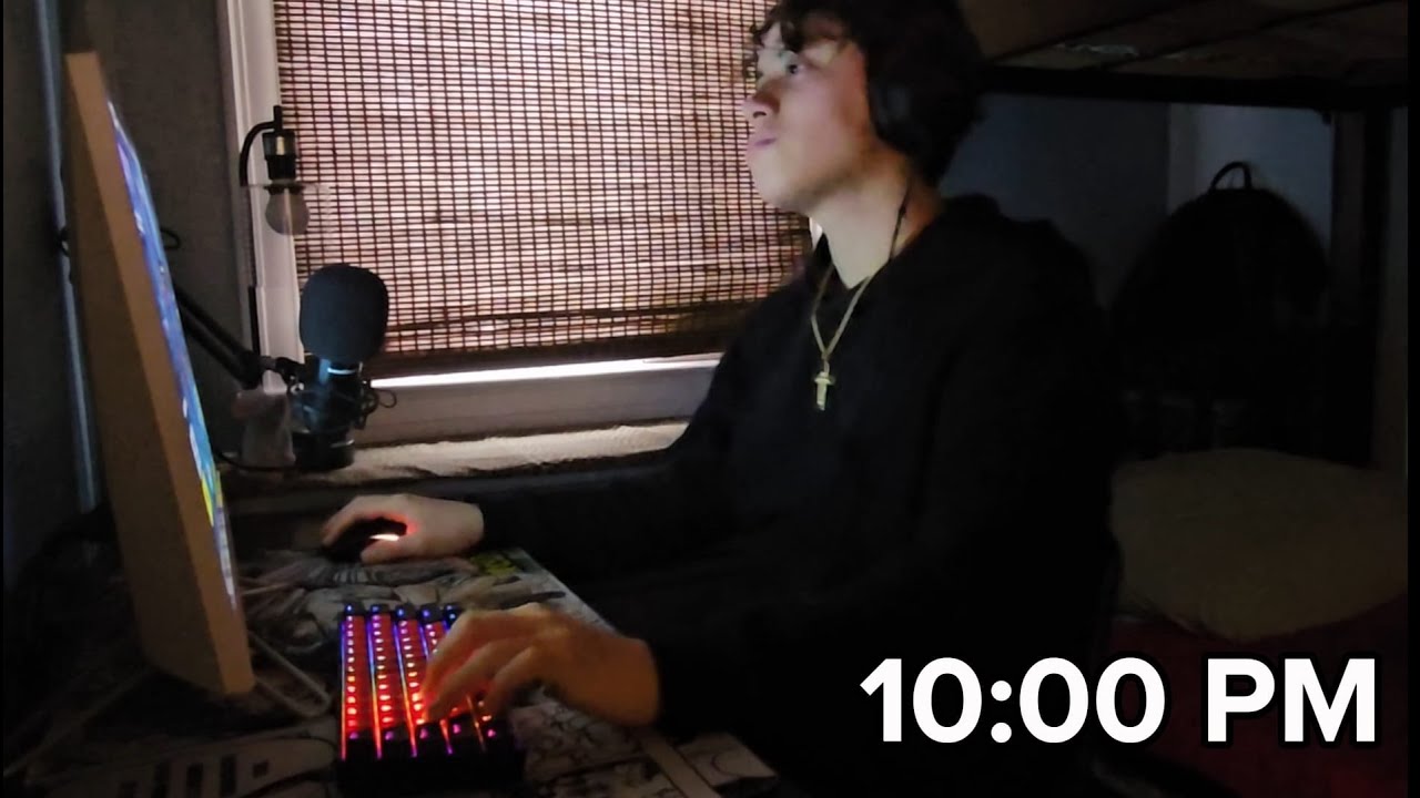 When you stay up late on the game