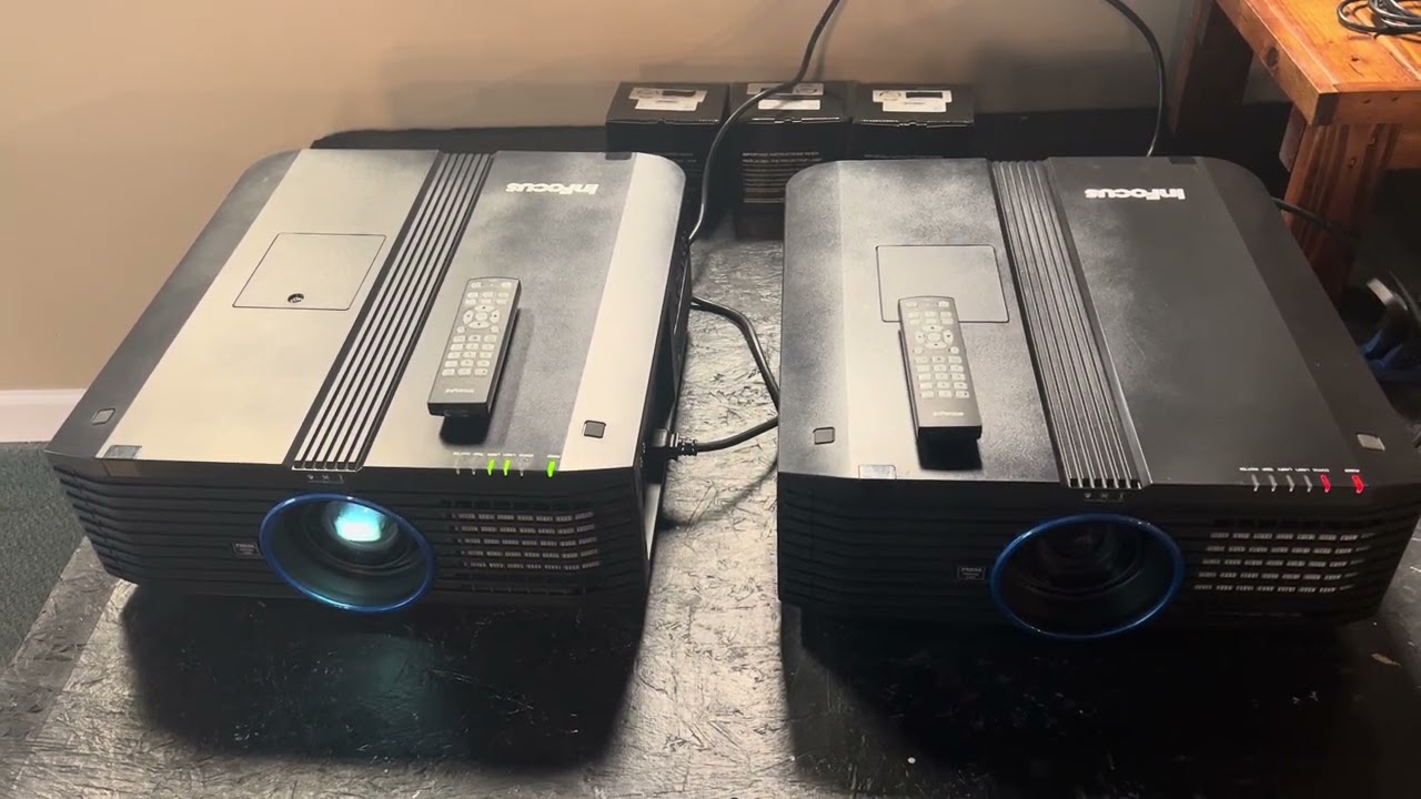 InFocus IN5555L projectors for sale - Powered up video
