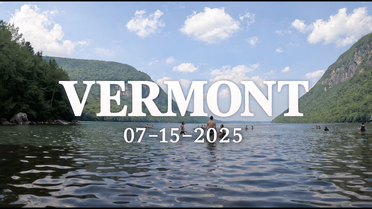 A DAY IN VERMONT 🇺🇸 Roadtrip Vlog
