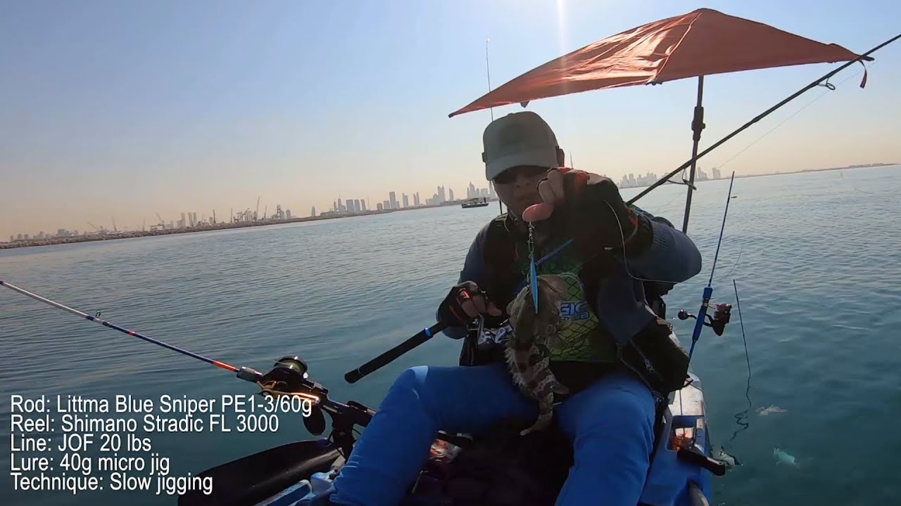 Mamaw sa Dagat Binali ang Rod ko! Kayak Fishing | Jig untuk Memancing Kerapu