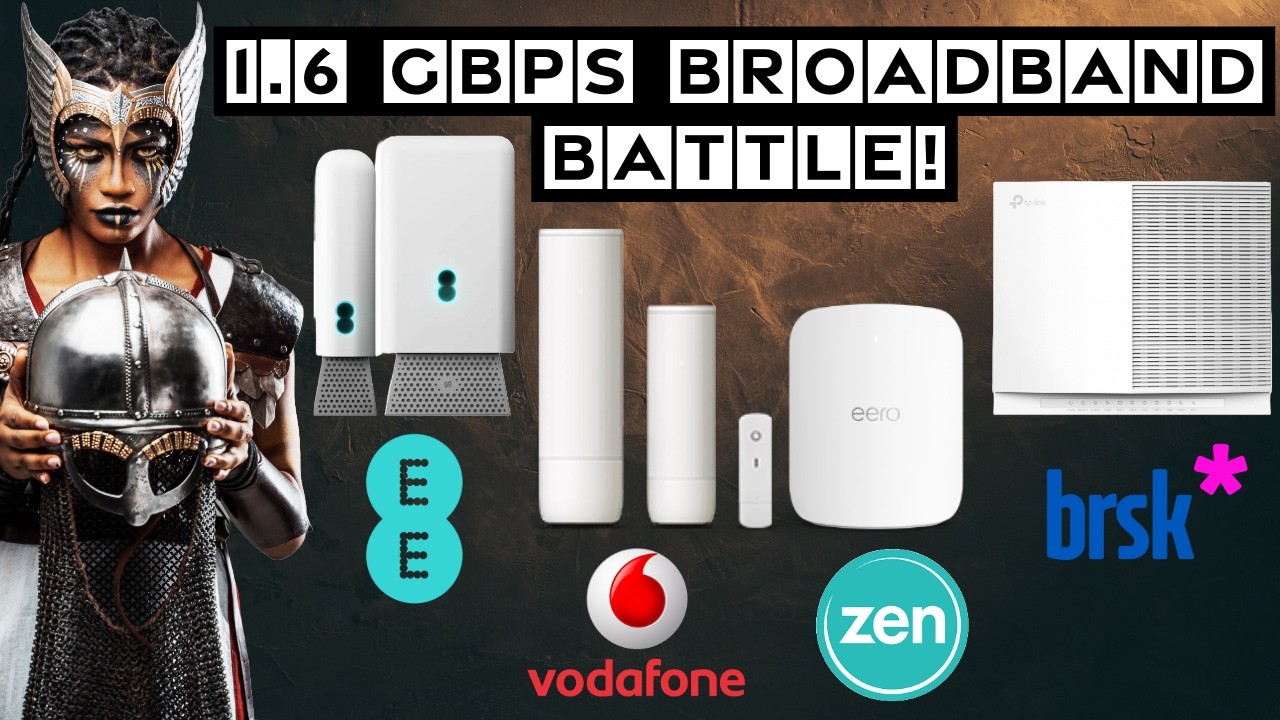 Битва за скорость 1,6 Гбит/с! Vodafone Pro 3 против EE против Zen против Brsk — кто лучший в 2025...