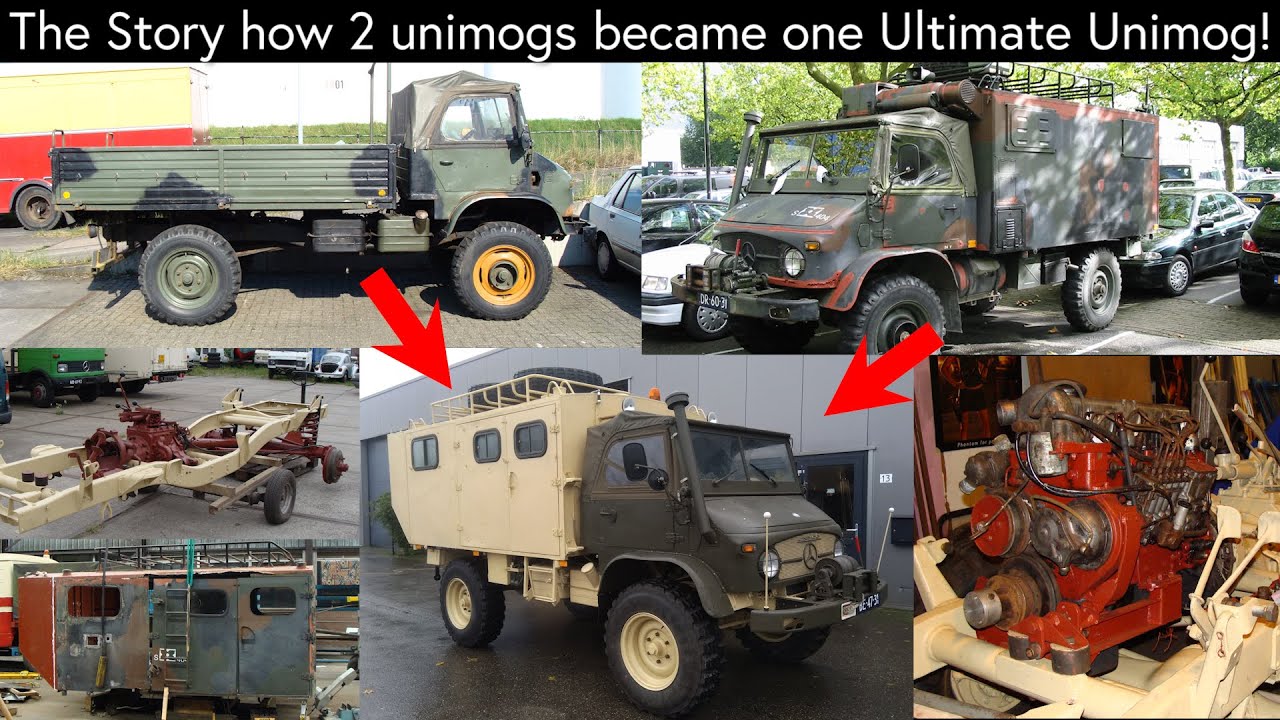 Секреты и подробности реставрации моего Unimog 404 и замены дизеля (OM617.912)