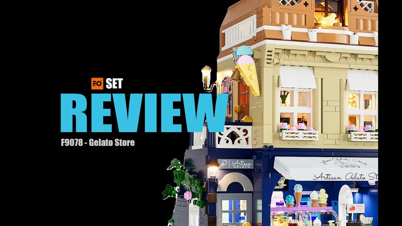 Review: Funwhole F9078 Gelato Store: Delicious Details & Features