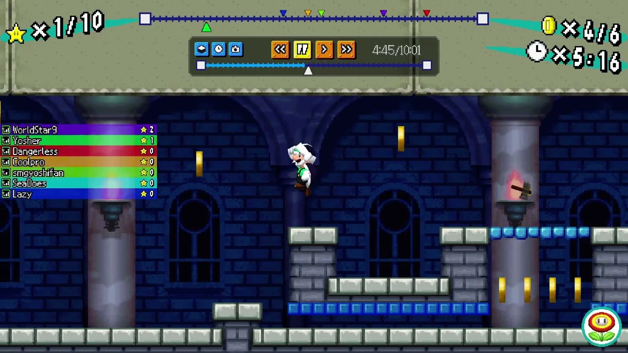 (LM:SS Community) NSMB Mario vs Luigi Online - Fortress