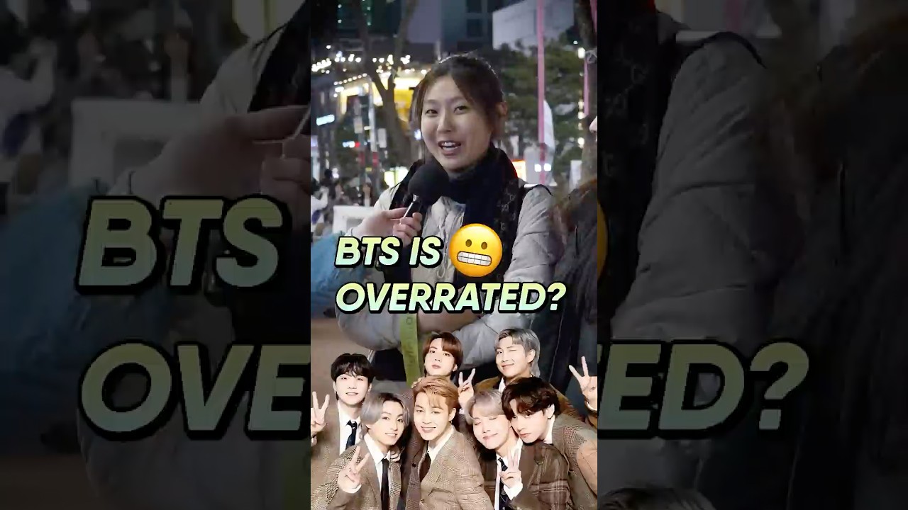 Вы согласны? 😶 #kpop #hottakes #bts #seoul #streetinterview
