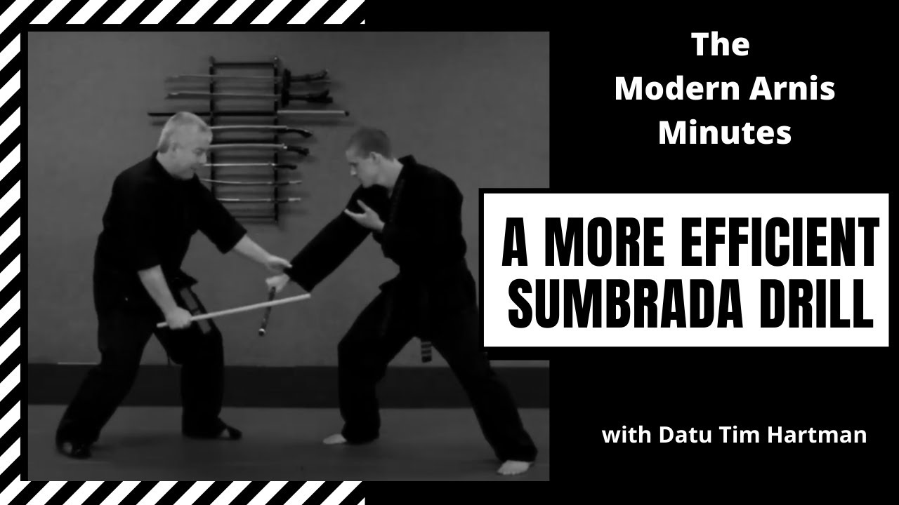 A More Efficient Sumbrada Drill | FMA: Kali, Arnis, Escrima