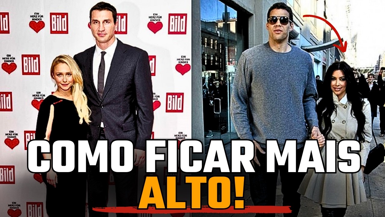 COMO FICAR MAIS ALTO | PASSOS para ser um HOMEM MAIS ALTO