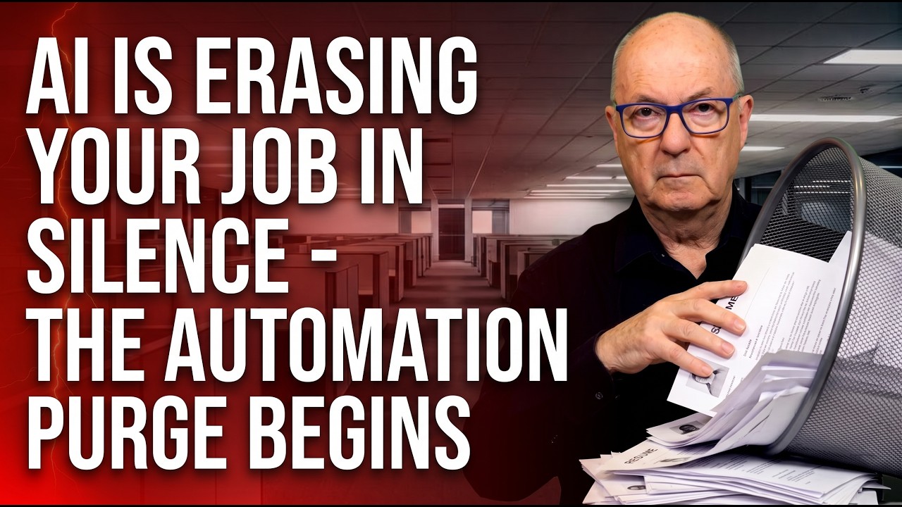 AI Is Erasing Your Job In Silence - The Automation Purge Begins