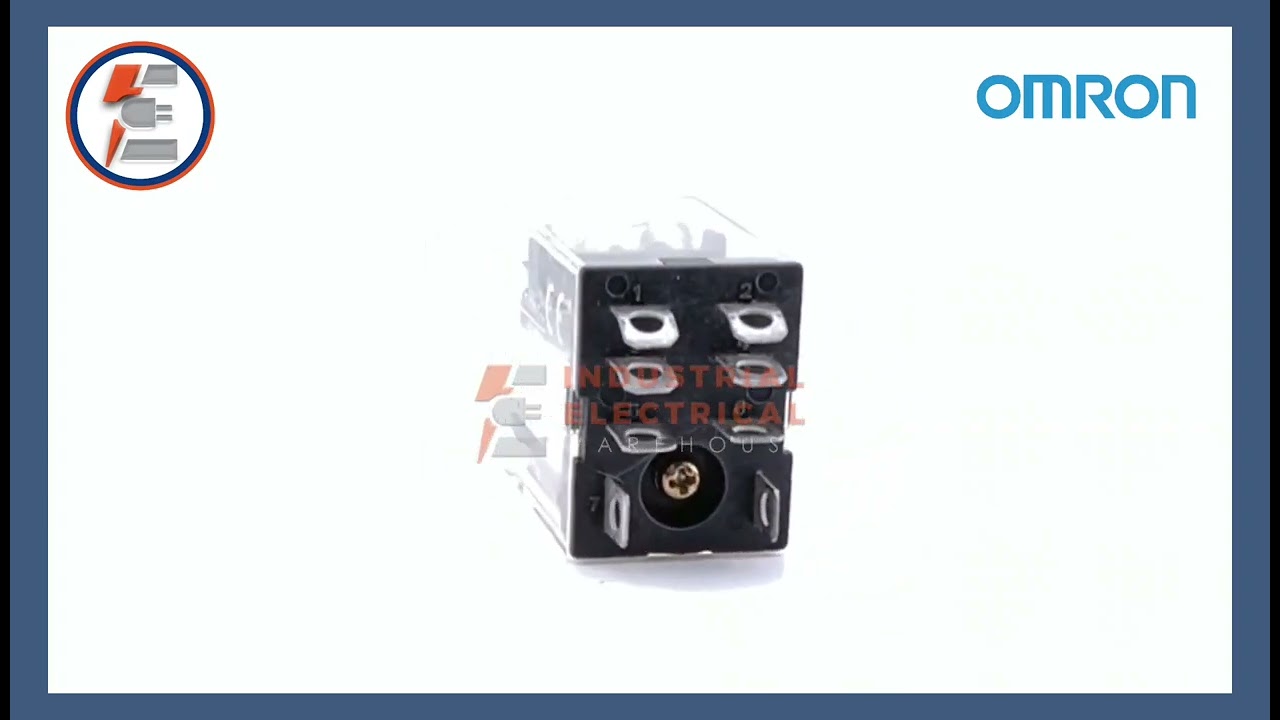 Omron LY2N Bi-Power Relay | Plug-In DPDT 32VDC with Green Indication Light