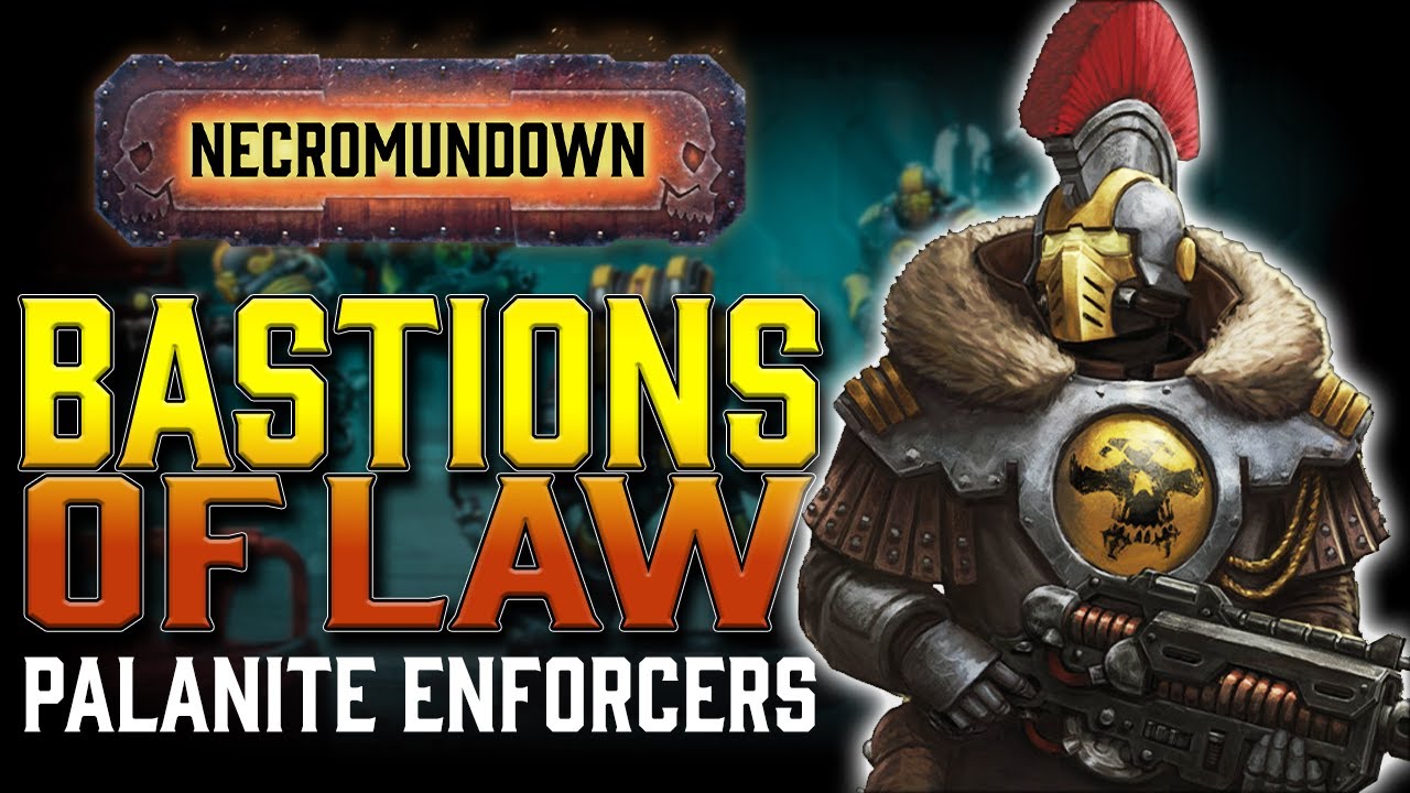 Bastions of Law | The NEW Palanite Enforcers Book | Necromunda Faction Focus
