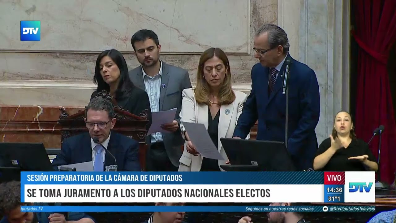 DTV - Jura de los diputados por la provincia de Santiago Del Estero