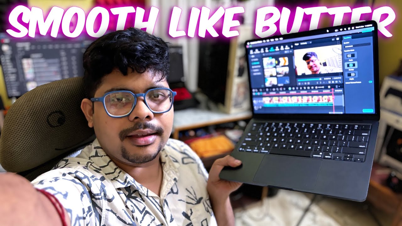 Editing In My New MacBook M4 Air!!! | SciTan