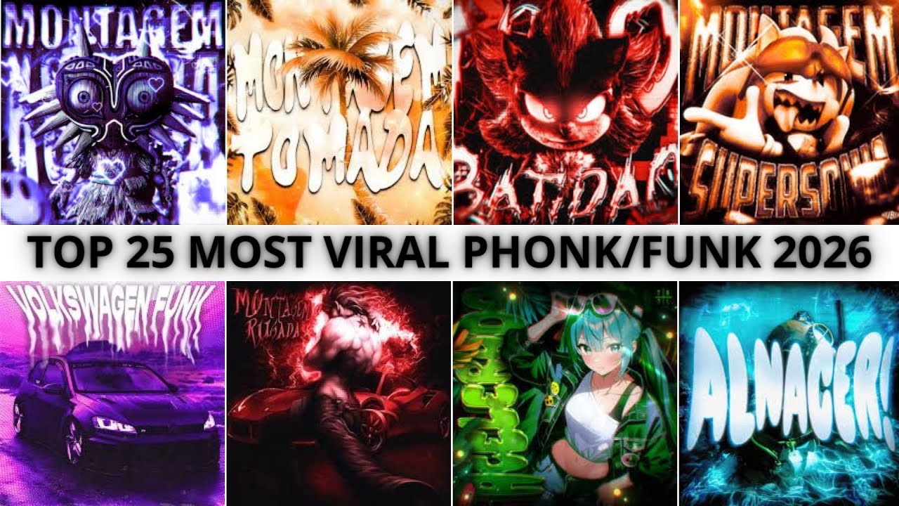 💥 TOP 25 VIRAL PHONK/FUNK YOU HEARD EVERYWHERE