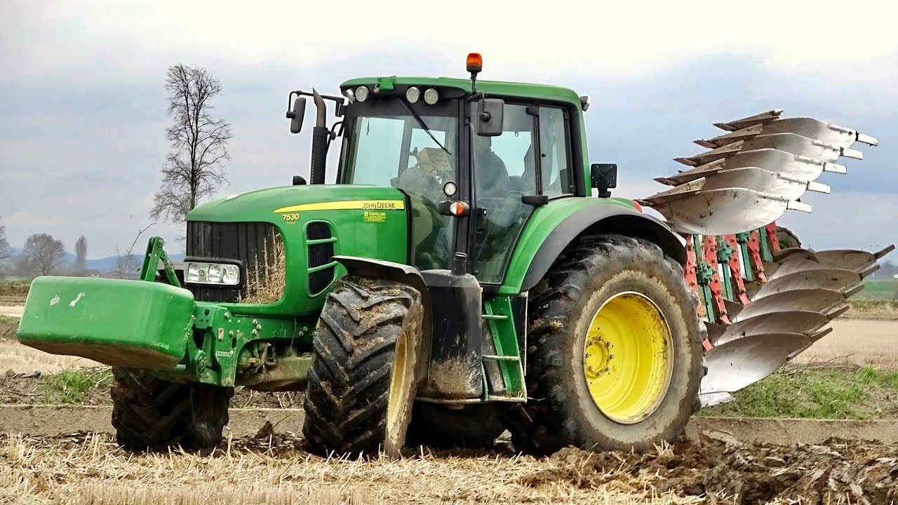 *SOUND* John Deere 7530 Premium | Kverneland LS100