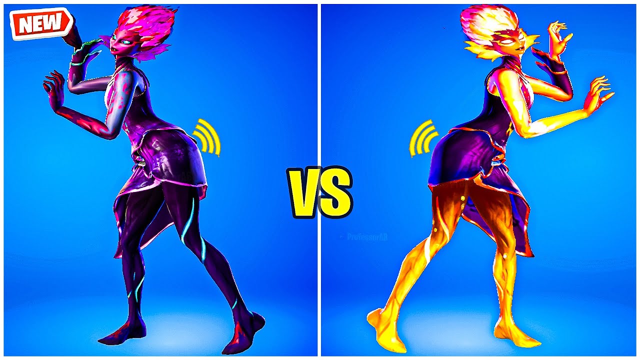 Fortnite The Herald Skin Emote Showcase 🍑😍 All Style Scary Alien Skin 😘🔥