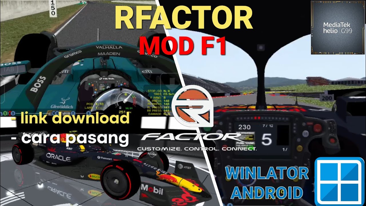 RFACTOR MOD F1-WINLATOR android mediatek heliog99