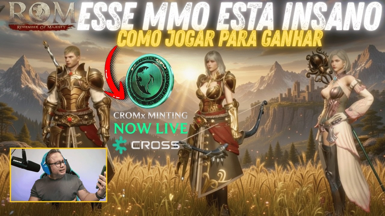 COMO JOGAR PARA GANHAR DE VERDADE E GRATUITAMENTE JOGANDO O MMORPG  REMEMBER OF MAJESTY ON CROSS