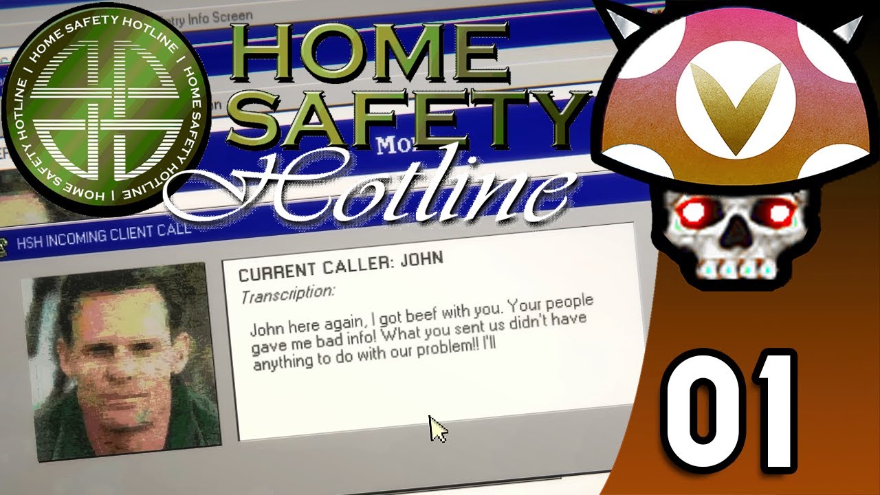 [Vinesauce] Joel - Home Safety Hotline Highlights ( Part 1 )