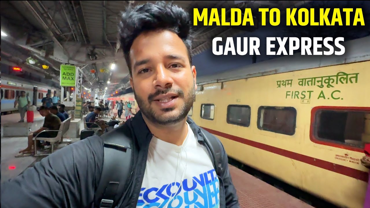 13154 Malda to Sealdah Gaur express || Best train from Malda to Kolkata