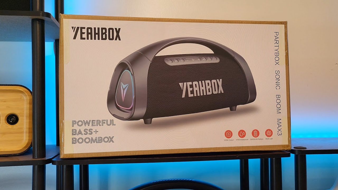 Yeahbox Sonic Boom Max3 Unboxing And Review!!! 🥵🥵🥵