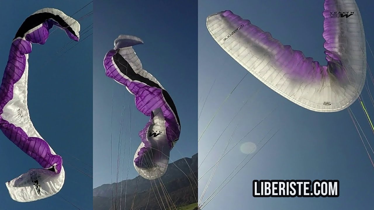 SIV M6 et parachute SECOUR parapente