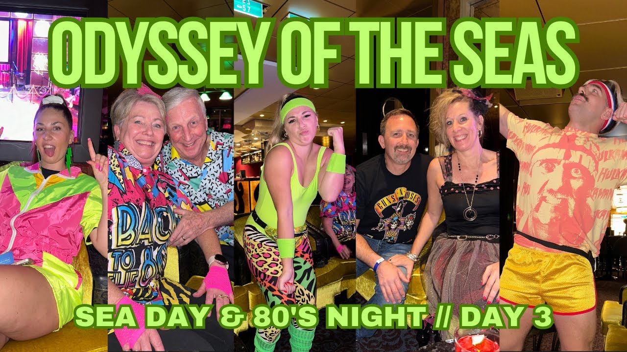 ODYSSEY OF THE SEAS // Craziest 80's Party at Sea