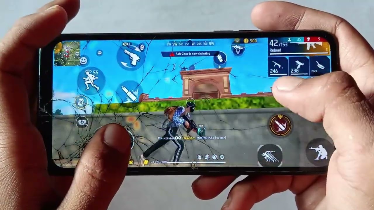 Free Fire Max 🔥 Handcam Gameplay on | 1GB -2GB 📱| BR Rank Push | Realme C2 Prime 2020 📱