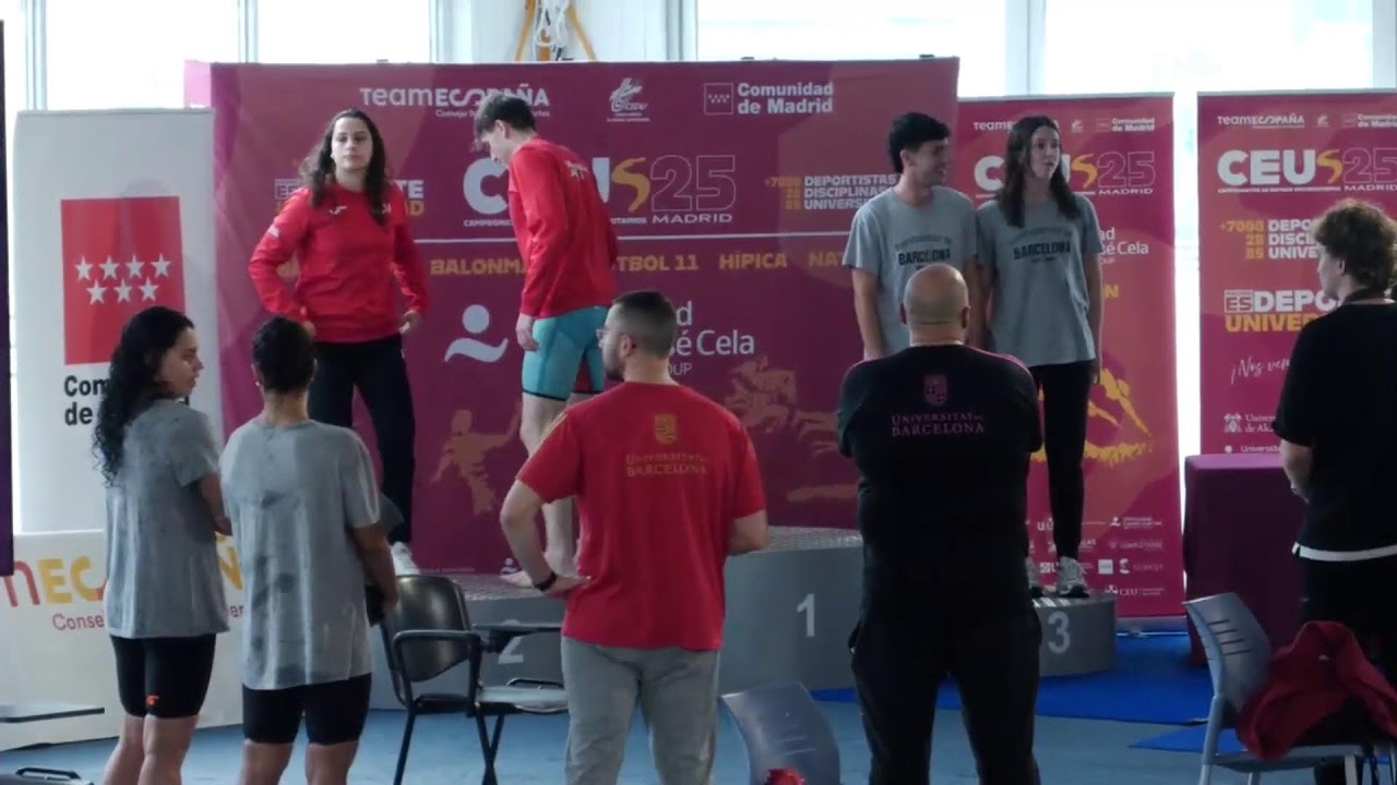 Campeonato de España Universitario de Natación 2025 (día 2 - mañana)