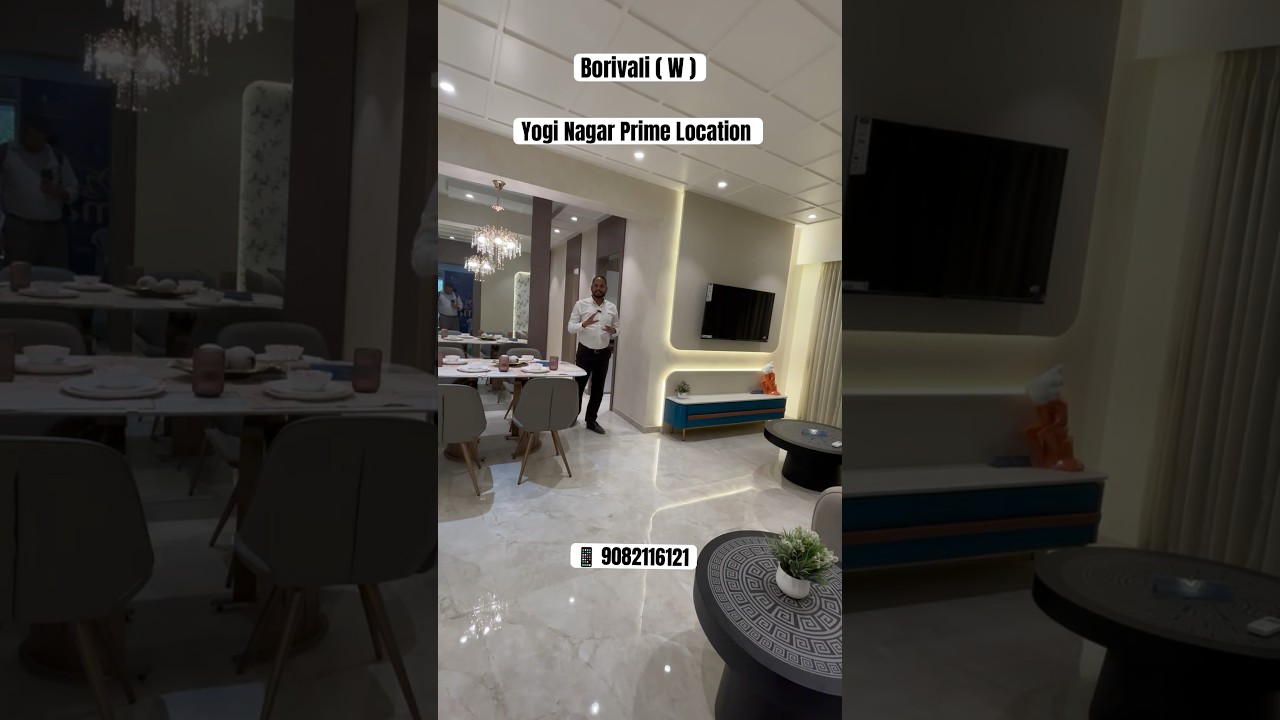 Borivali West Yogi Nagar | Nearing Possession Project With All Amenities #borivali #realestate #flat