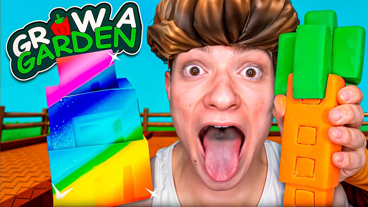 Cultive frutas em um jardim IRL + ASMR