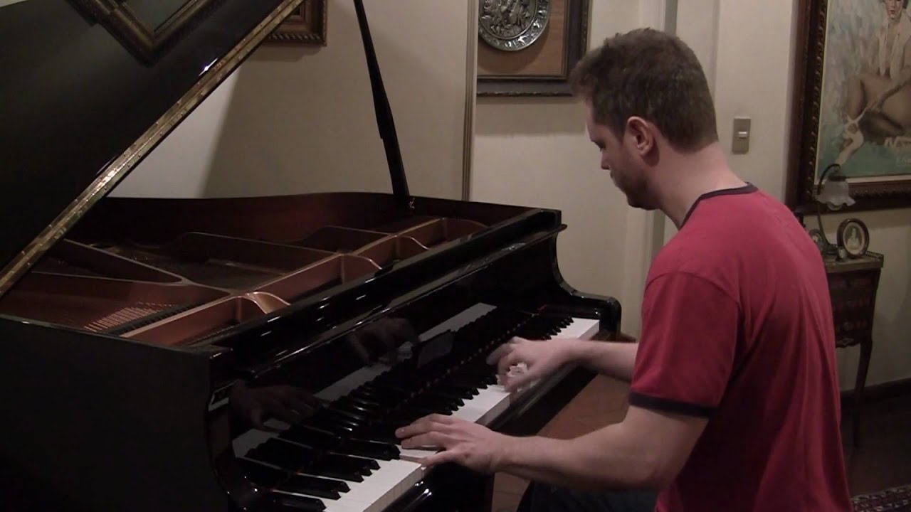 Música do Jaspion no piano - Música de Abertura do Jaspion