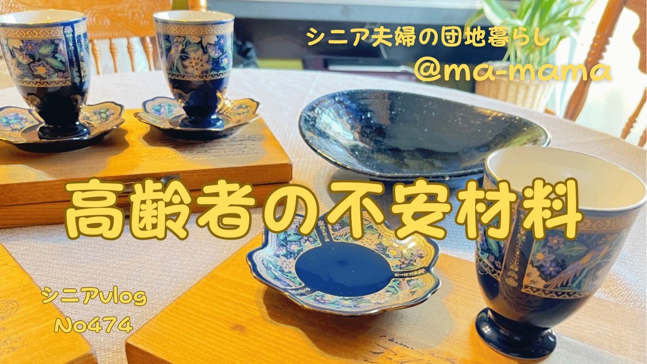 『シニア夫婦の団地暮らし』高齢者が困ってる事/不安なこと/小さなことを喜ぶ/新しい仲間が増えました