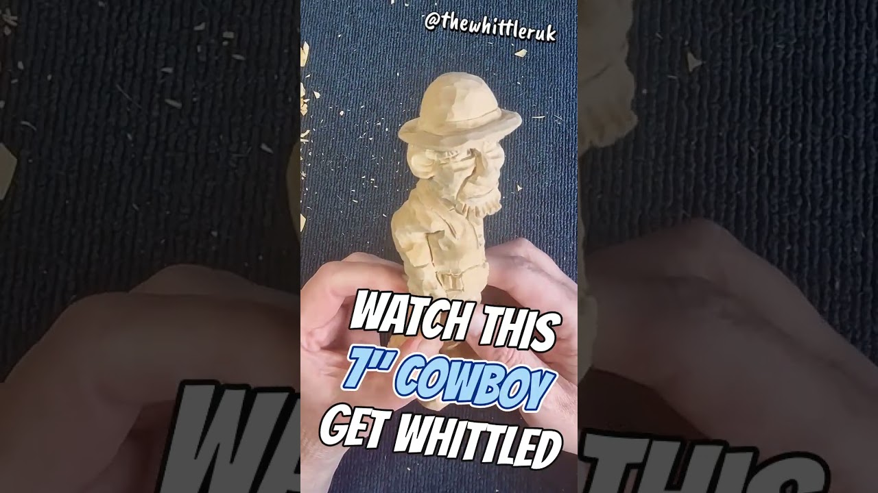 Watch how this cowboy gets whittled #shorts #cowboy #cowpoke