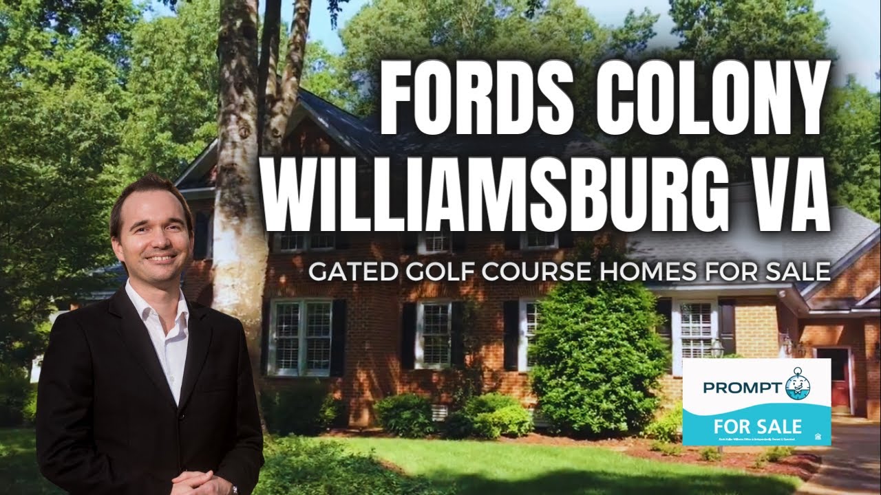 Fords Colony Williamsburg VA Gated Golf Course Homes For Sale