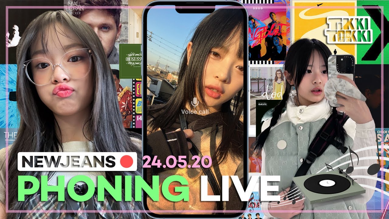 (ENG SUB) NewJeans Phoning Live 24.05.20 - Hanni Sings & Plays Guitar To Heal Bunnies (Heartwarming)