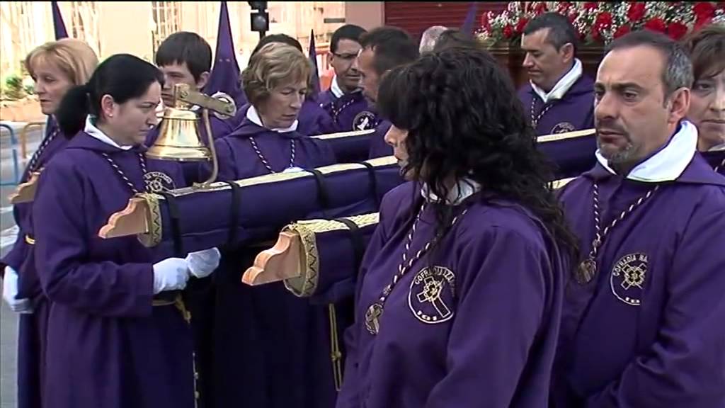 Semana Santa Ibi. Procesión matinal Viernes 3 abril 2015
