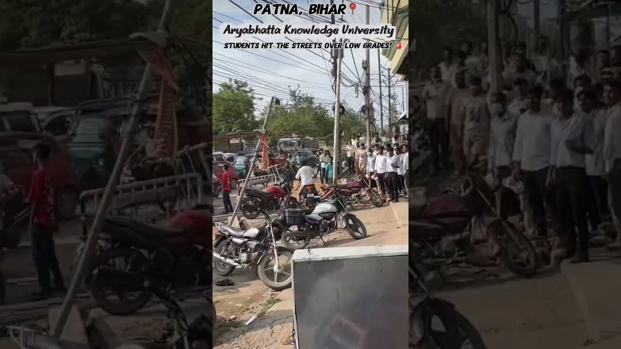 bihar university of health sciences and aryabaat knowledge university protest 25 august #protest