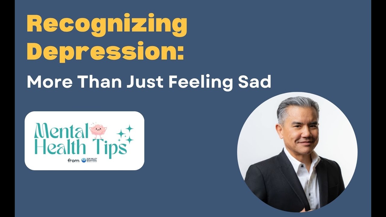 Recognizing Depression: More Than Just Feeling Sad