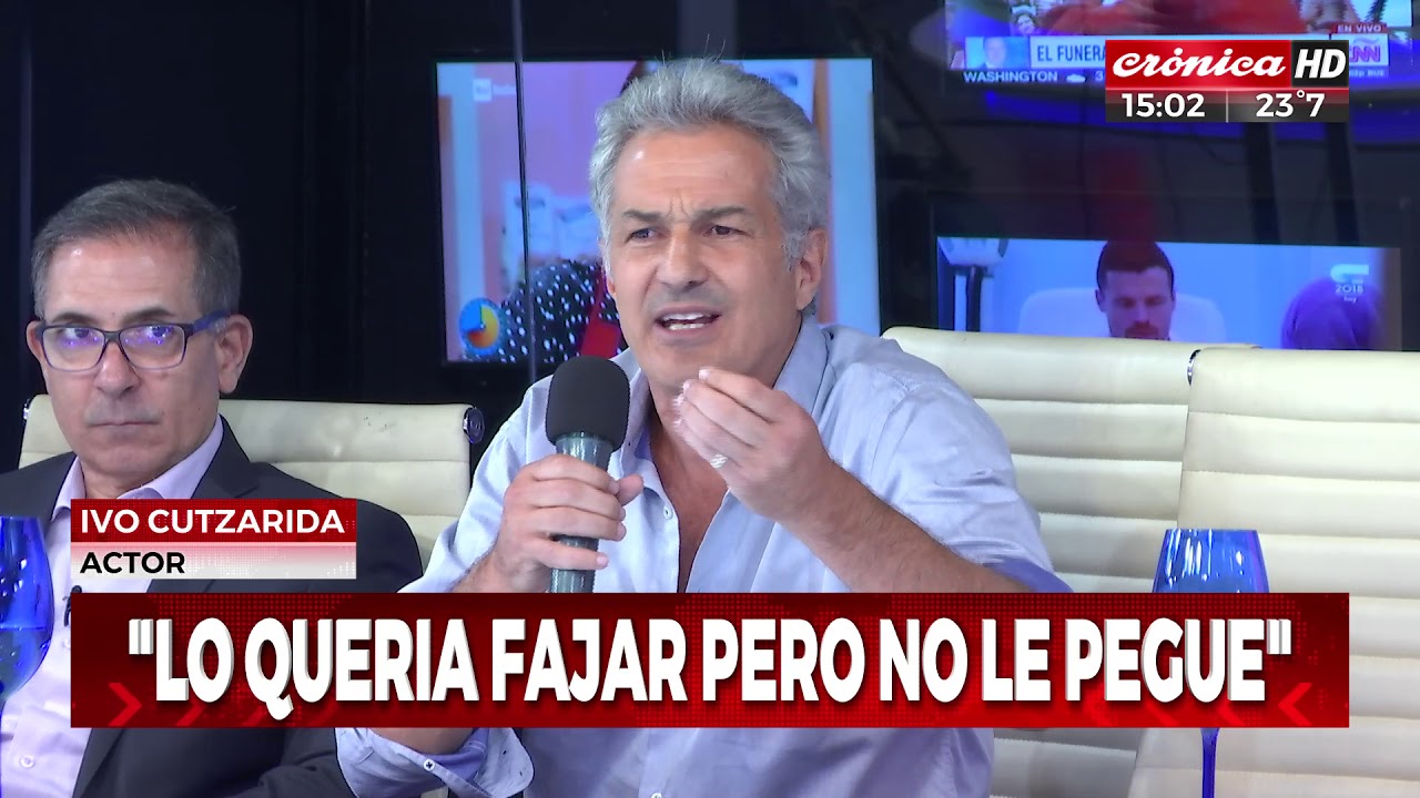 El descargo de Ivo Cutzarida tras la pelea: 