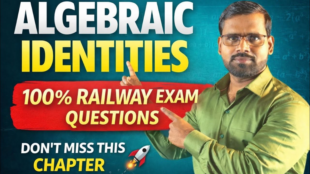 Algebraic Identities Complete | Short Tricks for SSC | Railway | Banking
