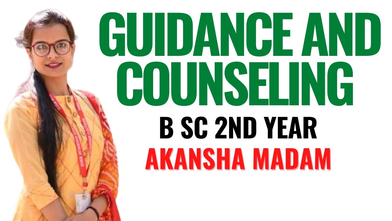 Guidance and Counseling II B SC Nursing 2nd Year II Communication and Education Technology II