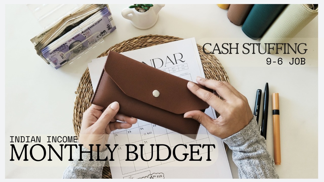 ✨PLANNING MY MONTHLY BUDGET & CASH STUFFING ✨ I 9-6 FULL TIME JOB I INDIAN BUDGET I MAR 2026