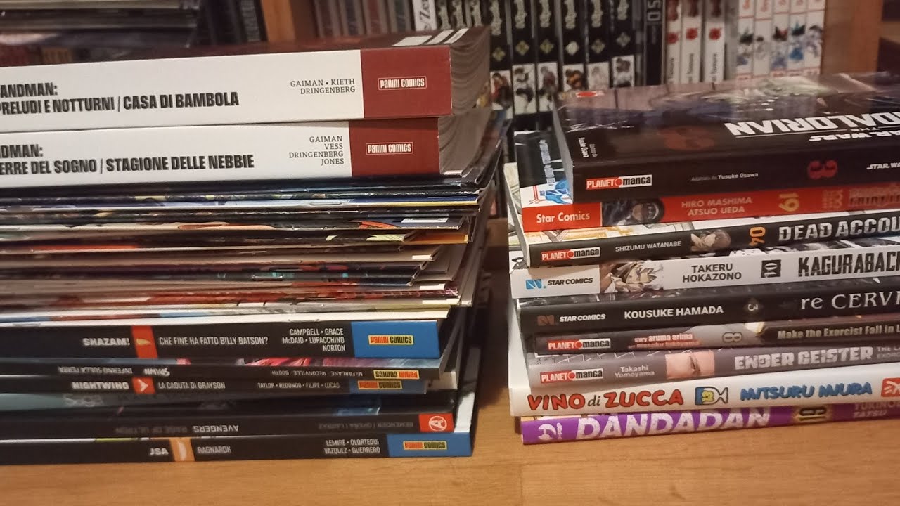 VIDEO ACQUISTI FUMETTI 01/08/2025
